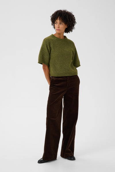 CerysPW Pullover Green melange - 305346 - 30310846 Thumbnail