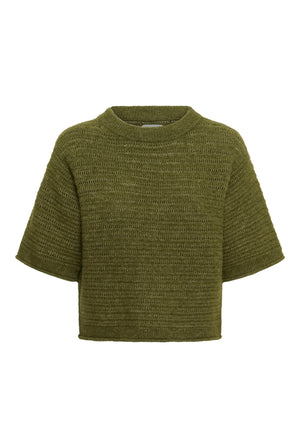 CerysPW Pullover Green melange - 305346 - 30310846