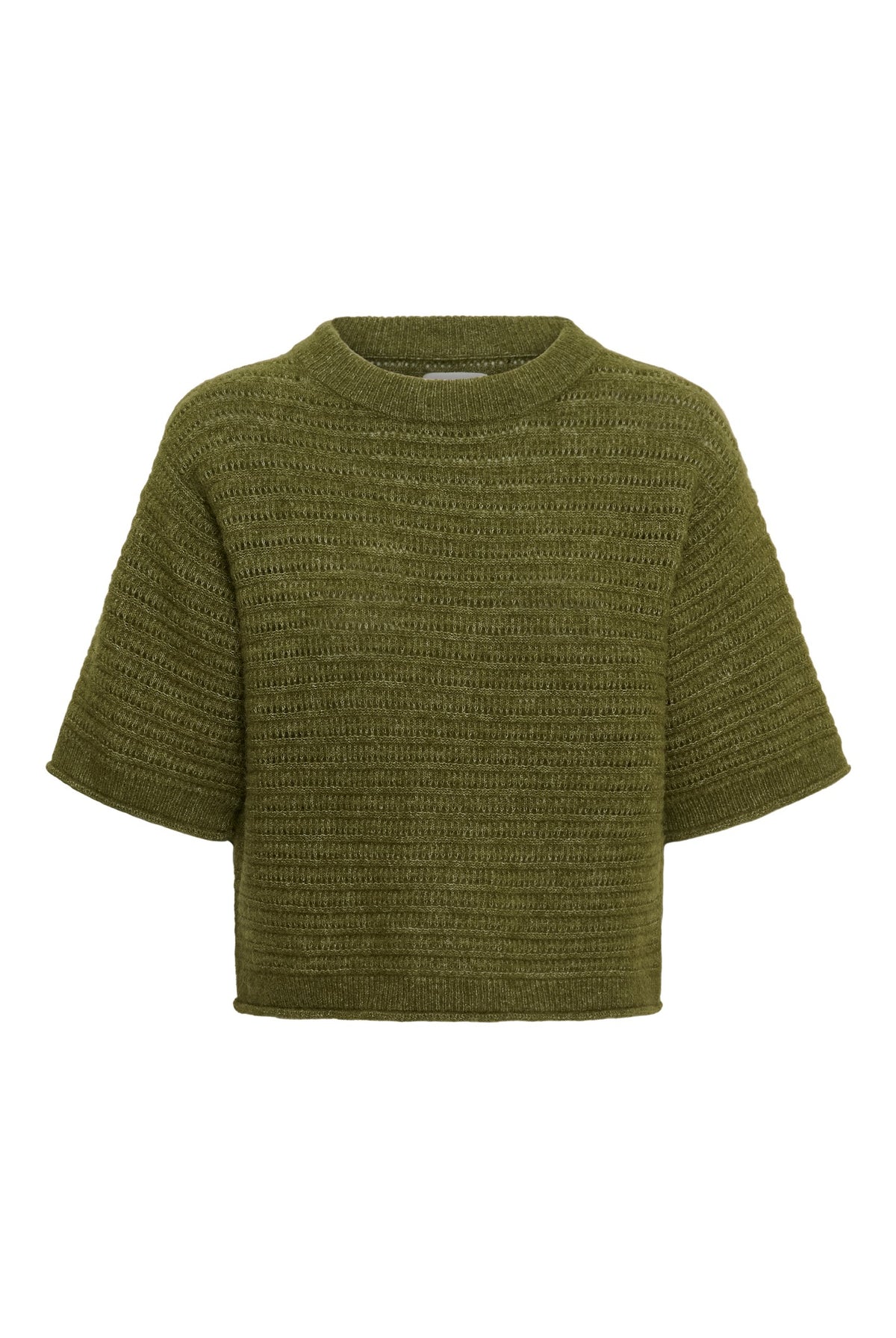 CerysPW Pullover Green melange - 305346 - 30310846