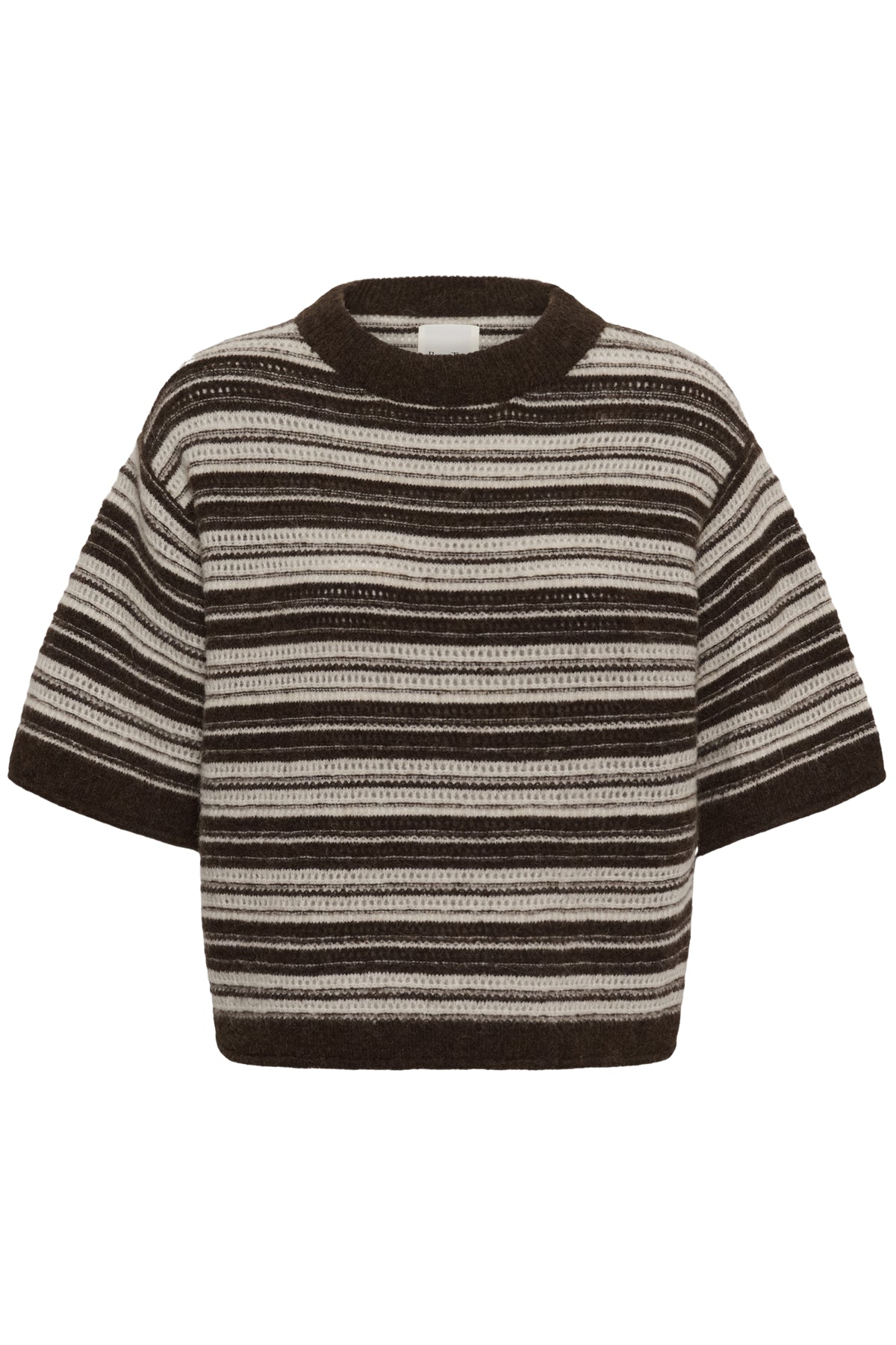 CerysPW Pullover Brown/French Oak Stripe - 3053 - 30310846