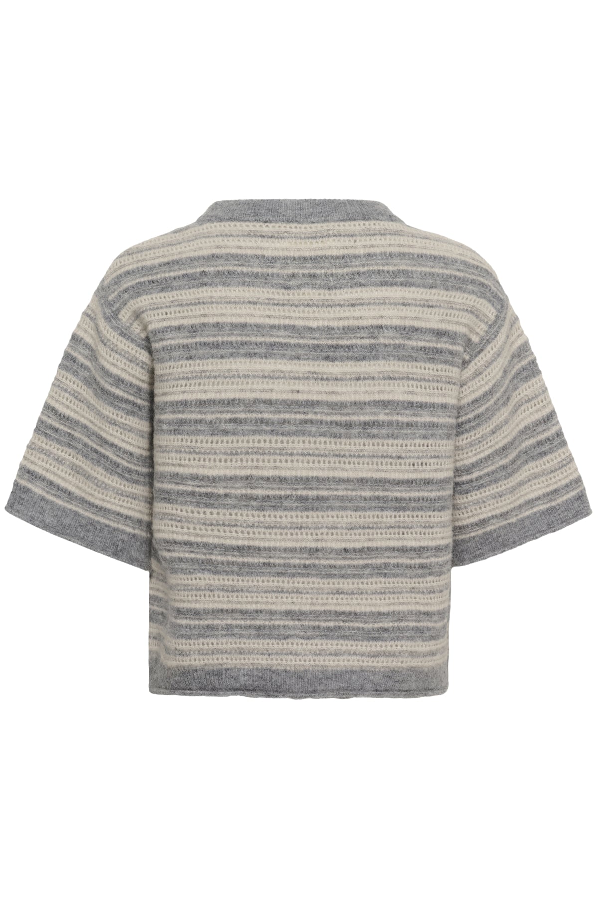 CerysPW Pullover Grey/French Oak Stripe - 30537 - 30310846