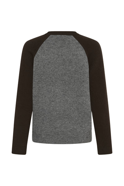 CleoPW Pullover Grey/Mole Colorblock - 305374 - 30310866 Thumbnail