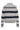 CarilinaPW Pullover Grey w. Navy Stripes - 305330 - 30310869
