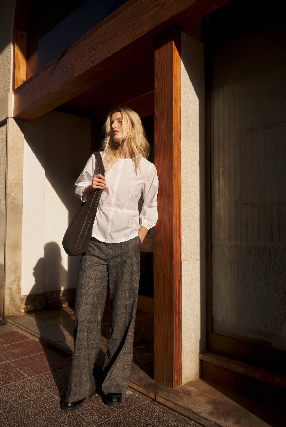 NinniPW Pants Black Check - 305377 - 30310883