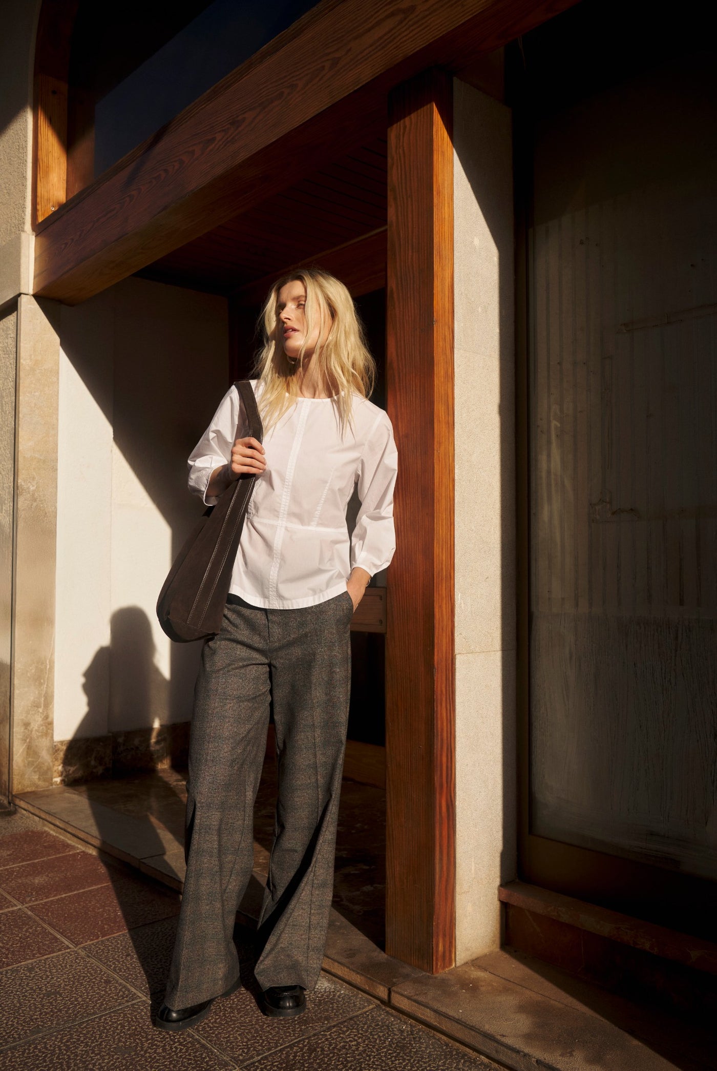 NinniPW Pants Black Check - 305377 - 30310883