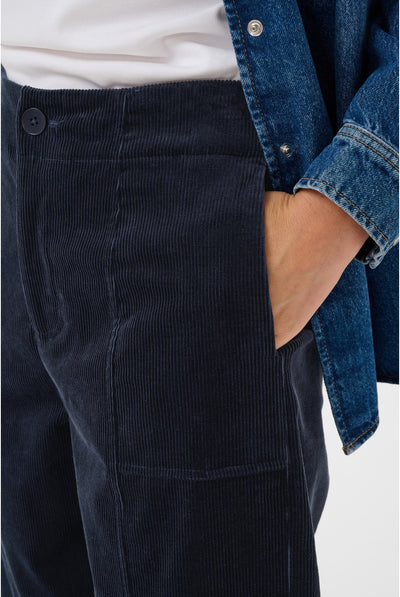 NettaPW Pants Dark Navy - 194013 - 30310895 Thumbnail