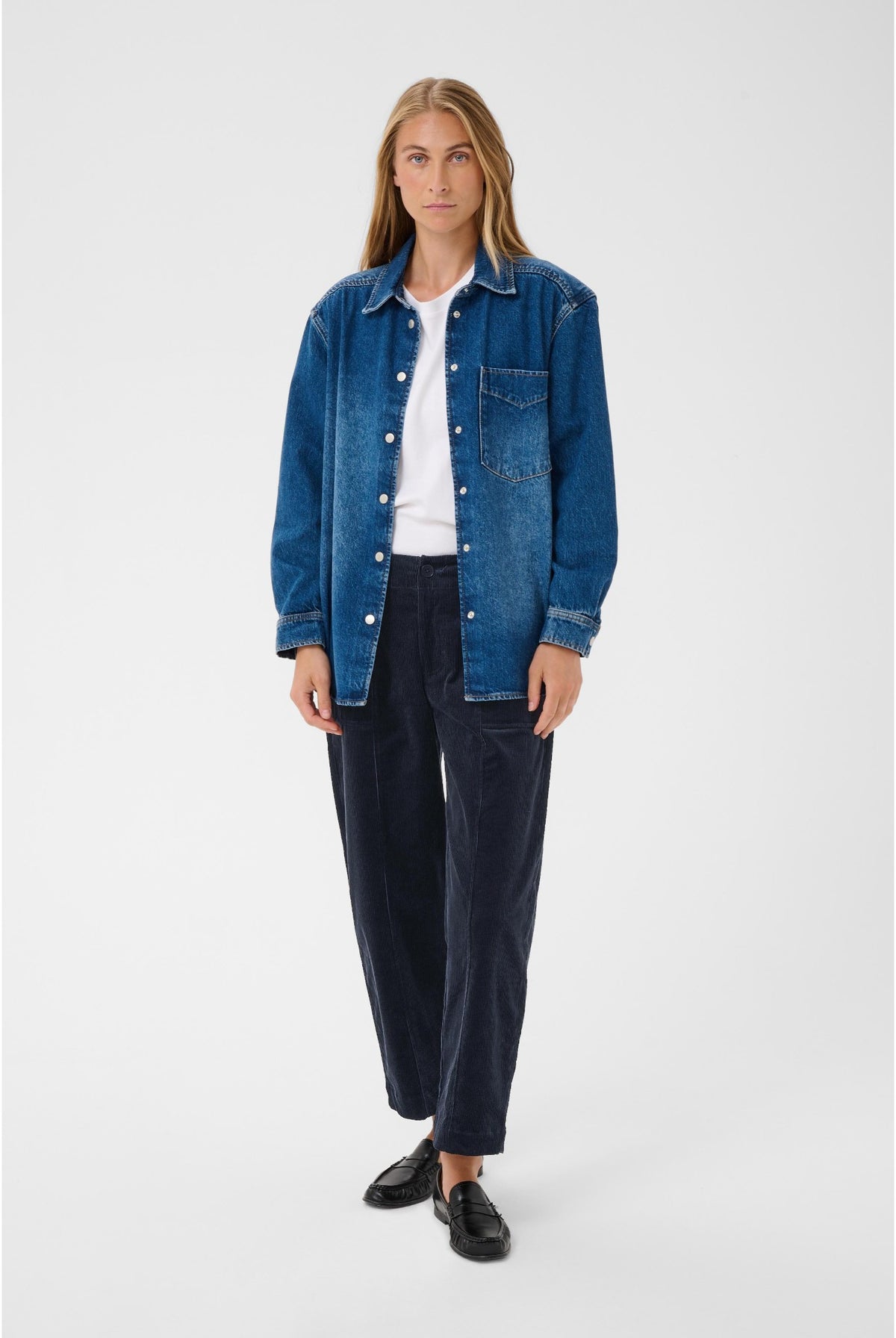 NettaPW Pants Dark Navy - 194013 - 30310895