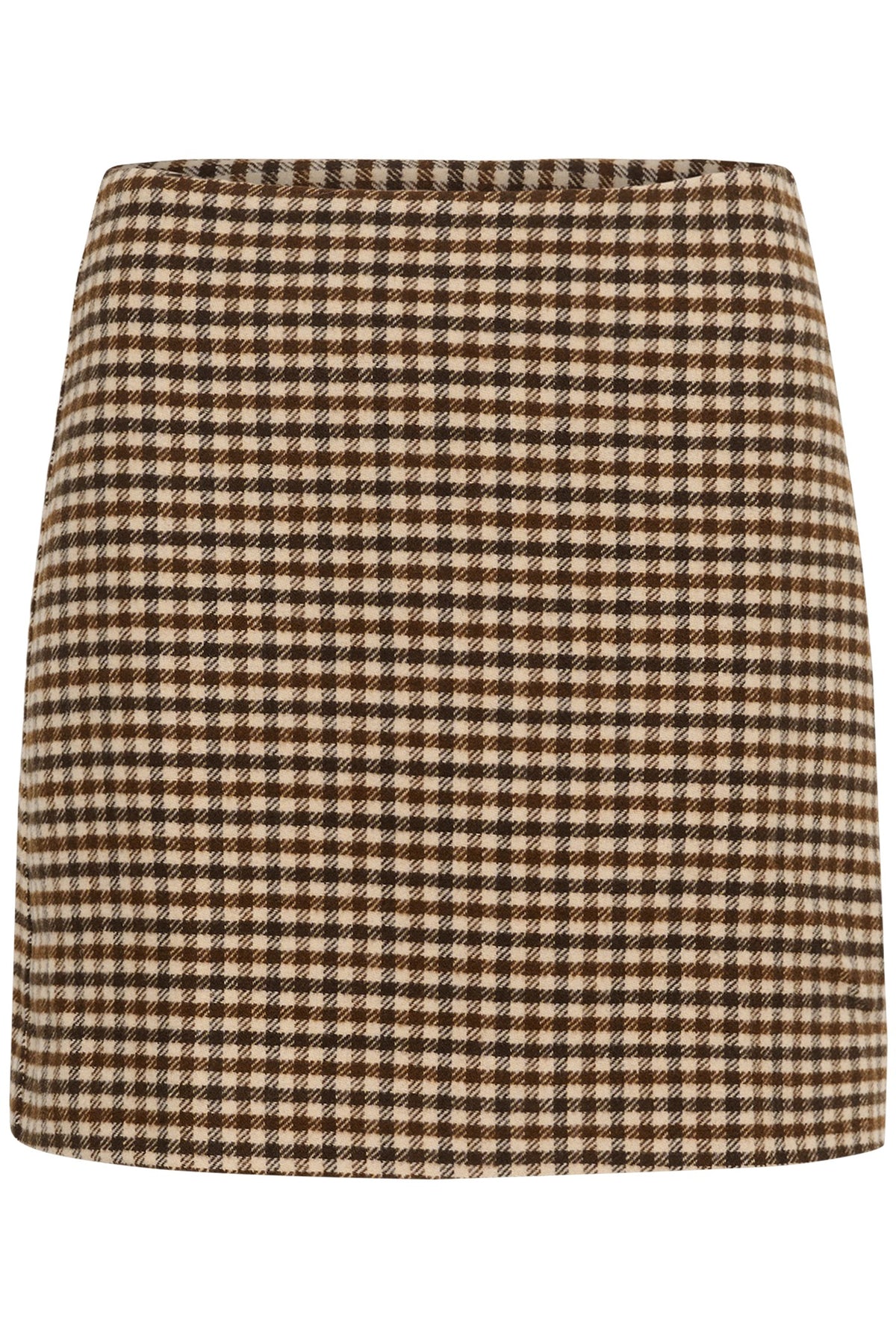 JulissaPW Skirt Brown Check - 305379 - 30310903