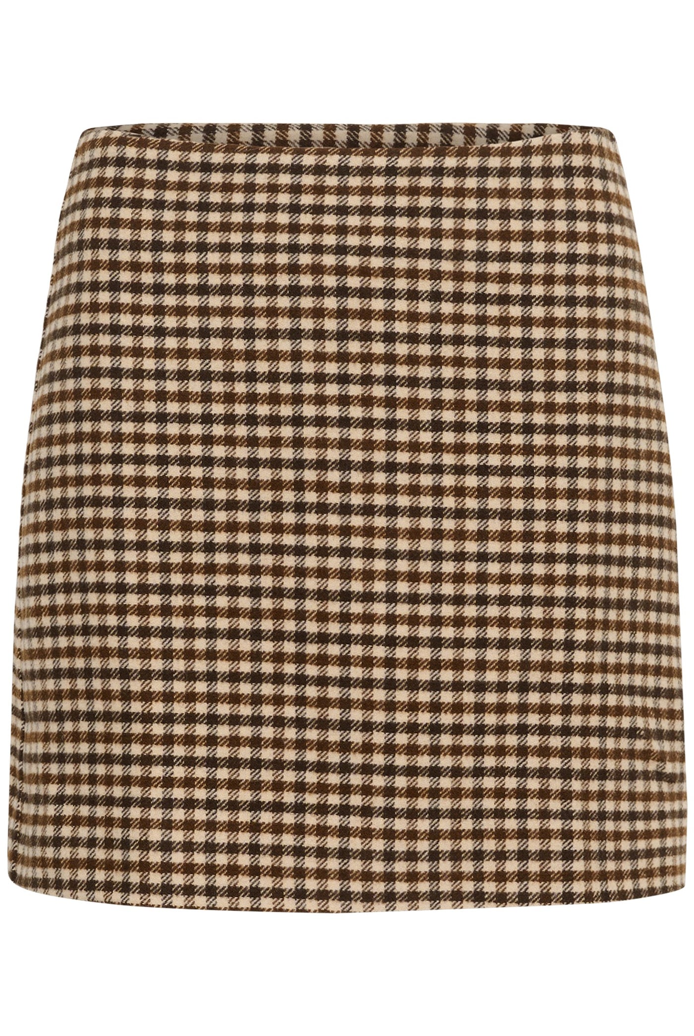 JulissaPW Skirt Brown Check - 305379 - 30310903
