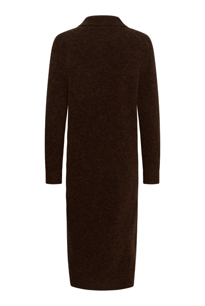 ChiliePW Dress Downtown Brown Melange - 19122 - 30310913 Thumbnail
