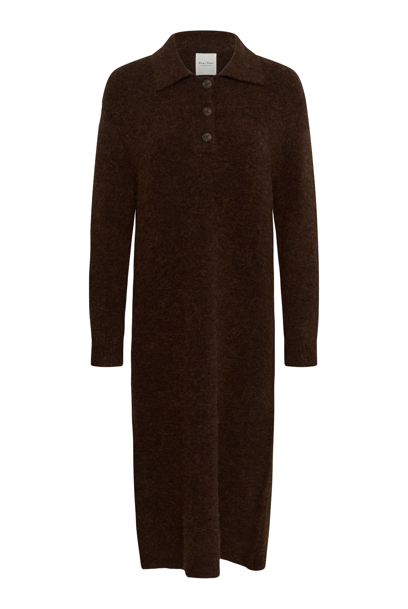 ChiliePW Dress Downtown Brown Melange - 19122 - 30310913