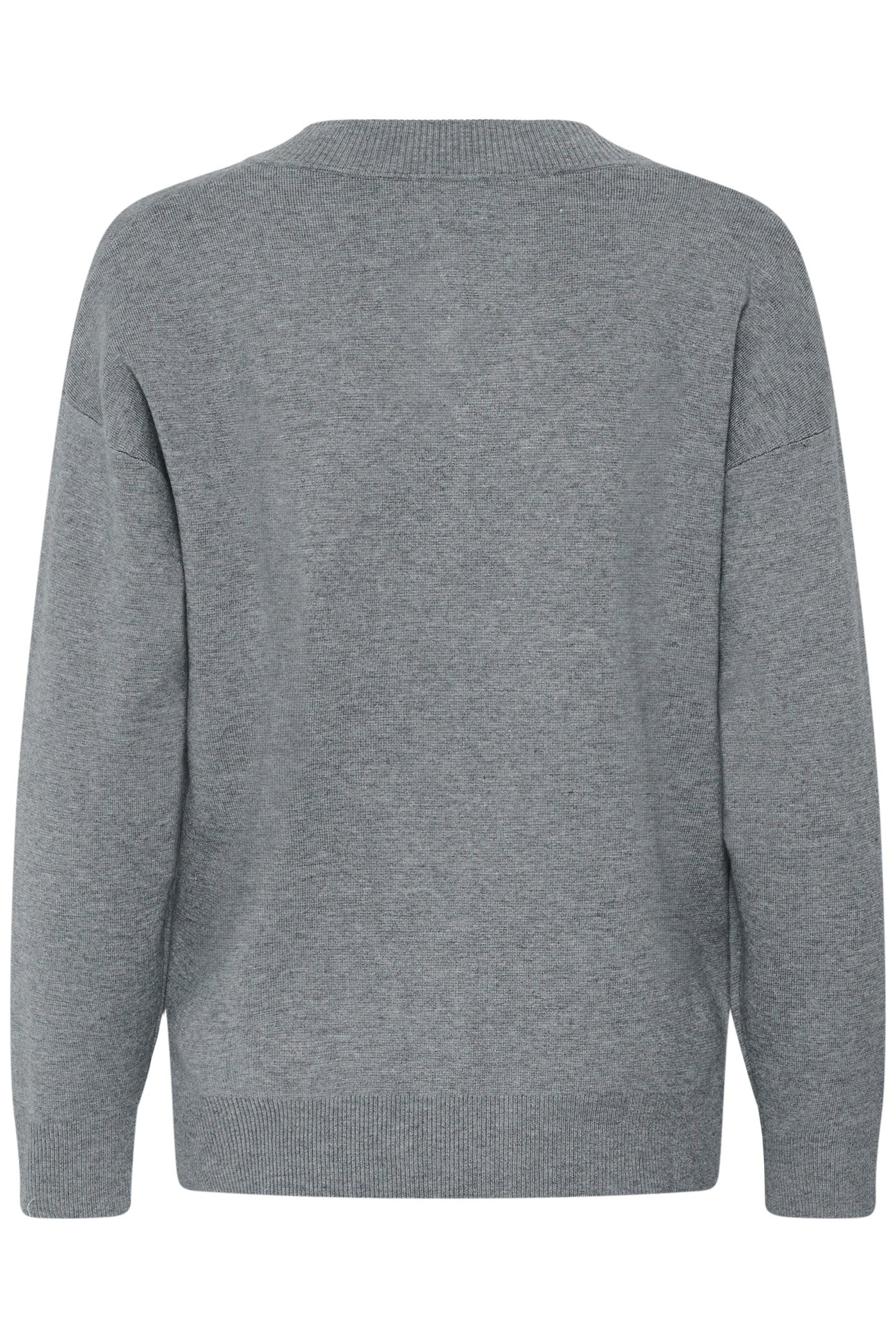 ChantallyPW Pullover Medium Grey Melange - 1802011 - 30310916