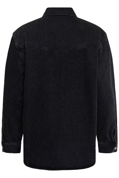 CorneliePW Jacket Washed Black Denim - 300148 - 30311012 Thumbnail