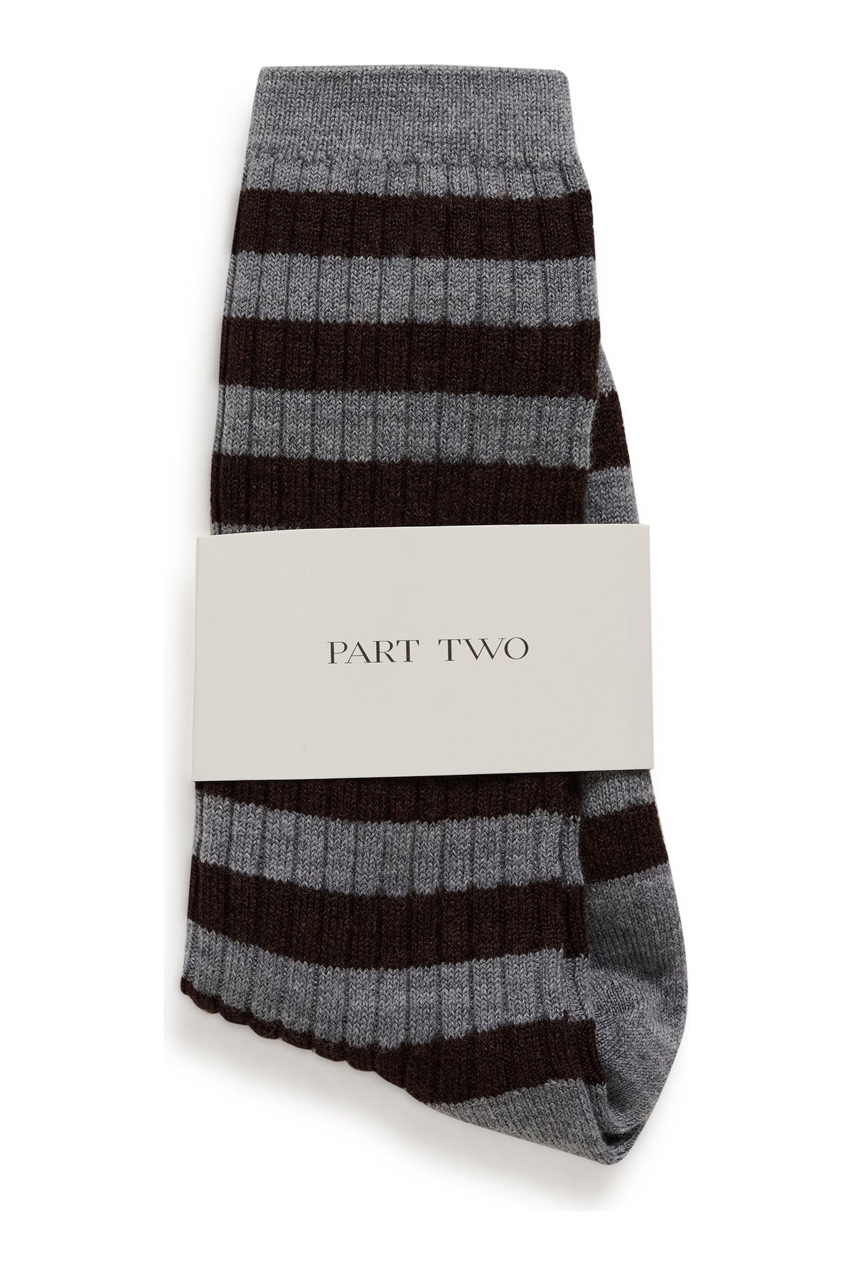 DorinPW Socks Grey Stripe - 305309 - 30311025