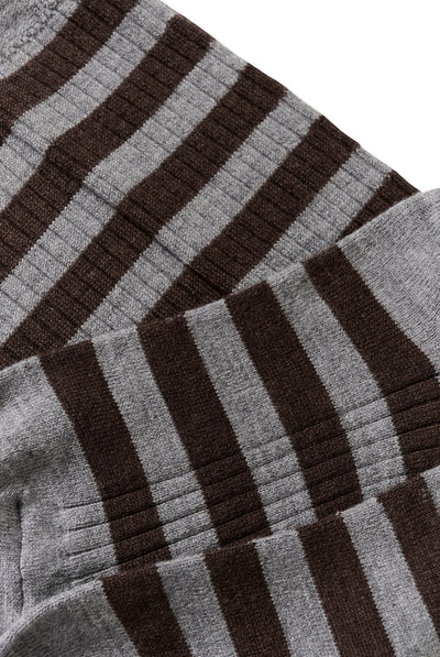 DorinPW Socks Grey Stripe - 305309 - 30311025 Thumbnail