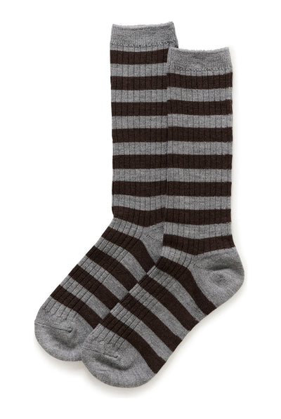 DorinPW Socks Grey Stripe - 305309 - 30311025 Thumbnail