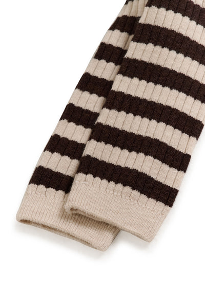 DorinPW Socks Brown Stripe - 305310 - 30311025 Thumbnail