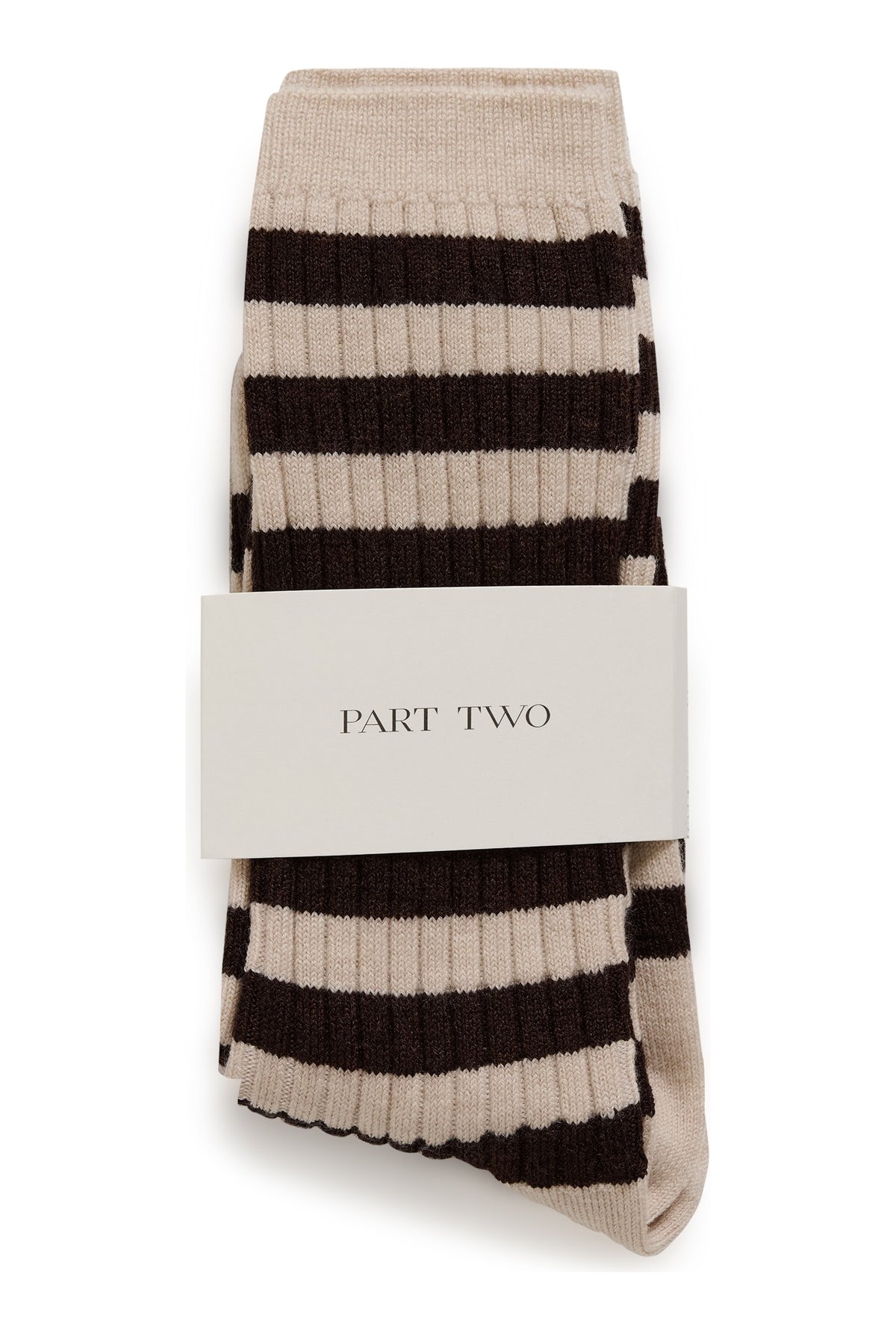 DorinPW Socks Brown Stripe - 305310 - 30311025