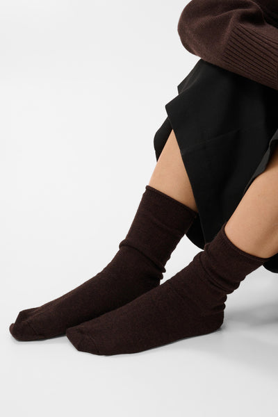 TeonaPW Socks Mole Melange - 1911061 - 30311026 Thumbnail