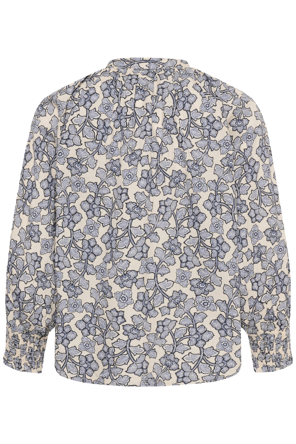 AlmeriPW shirt Dark Navy Leaf Print 2 - 30562 - 30311163