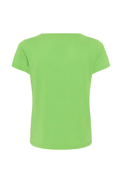 SLColumbine V-neck SS Vibrant Green - 166339 - 30404284 Thumbnail