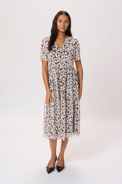 SLAldora Dress Night Sky Flower Print - 30404666 Thumbnail