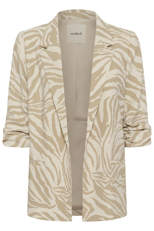 SLShirley Printed Blazer White Pepper Animal - 304717 - 30405041