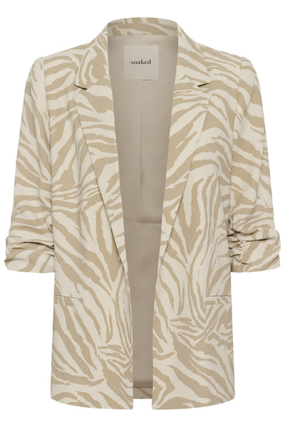SLShirley Printed Blazer White Pepper Animal - 304717 - 30405041 Thumbnail