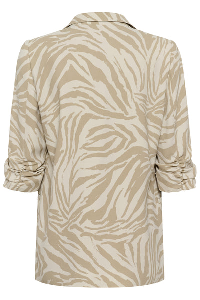 SLShirley Printed Blazer White Pepper Animal - 304717 - 30405041 Thumbnail