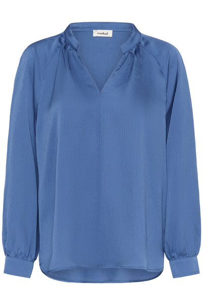 SLIoana Blouse LS Nouvean Navy - 194054 - 30407197 Thumbnail