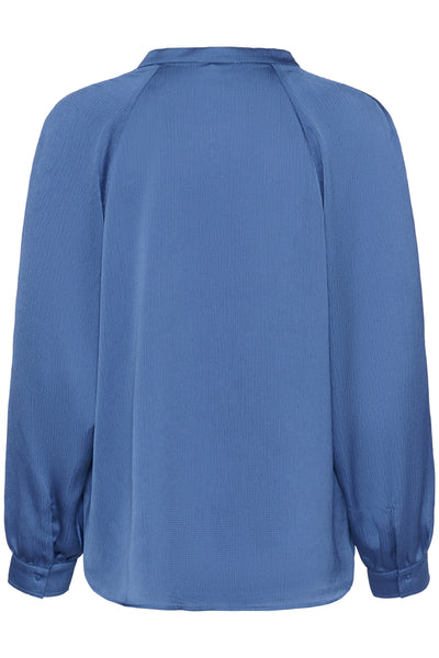 SLIoana Blouse LS Nouvean Navy - 194054 - 30407197 Thumbnail
