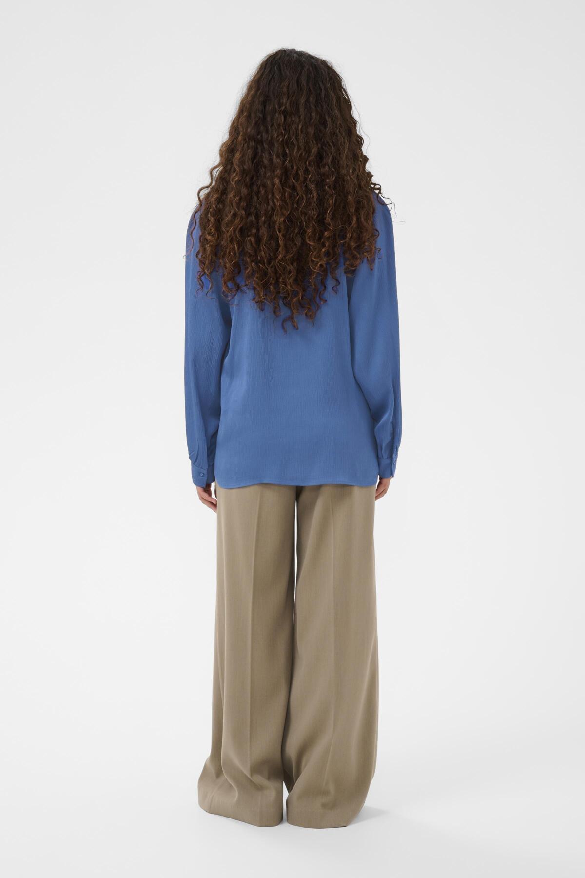 SLIoana Blouse LS Nouvean Navy - 194054 - 30407197