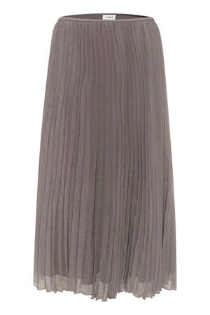 SLEvelina Pliss‚ Skirt DARK GULL GRAY - 180403 - 30408017