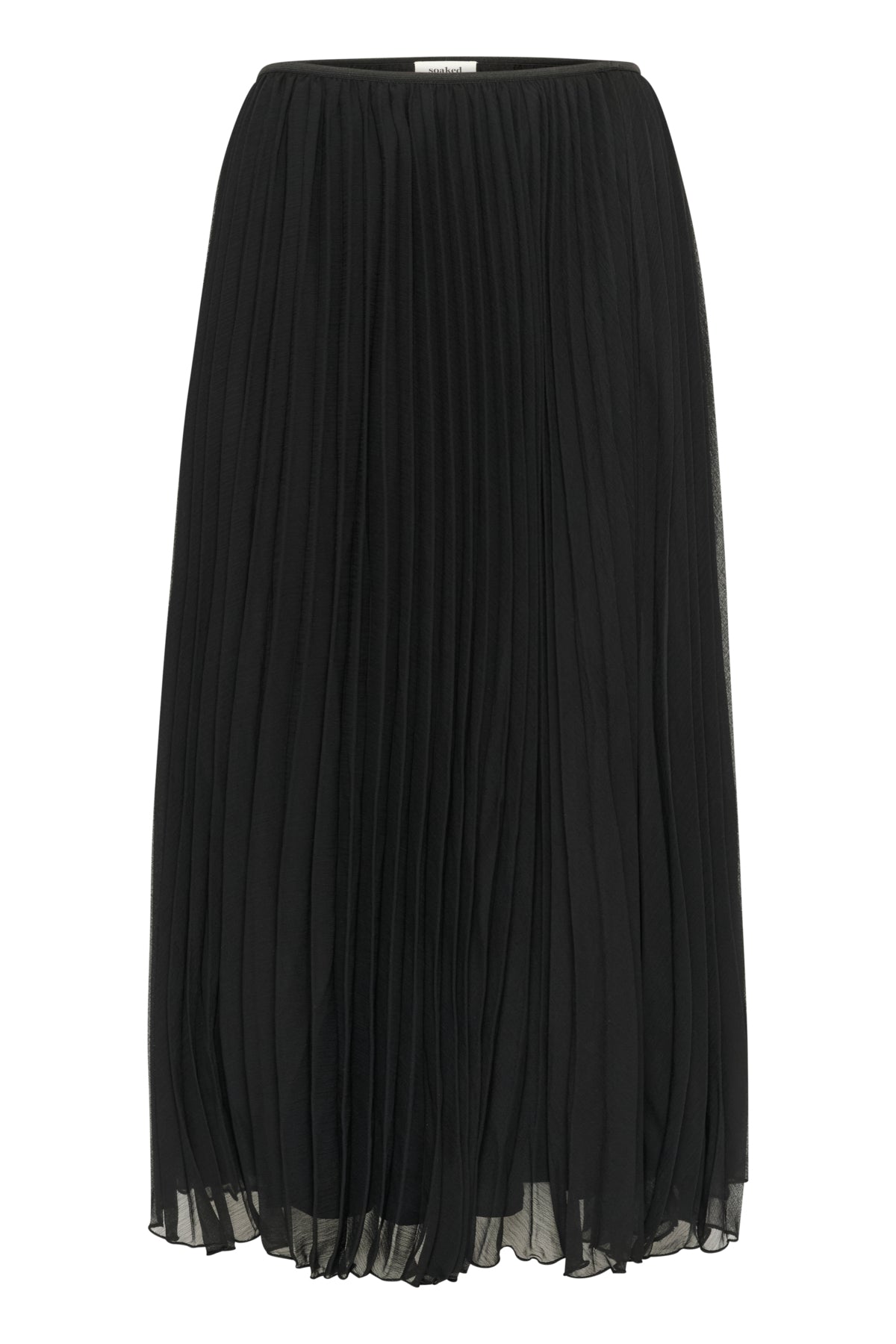 SLEvelina Pliss‚ Skirt Black - 194008 - 30408017