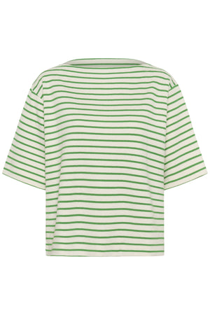 SLIngina Sweatshirt White and Green Stripe - 30468 - 30408068