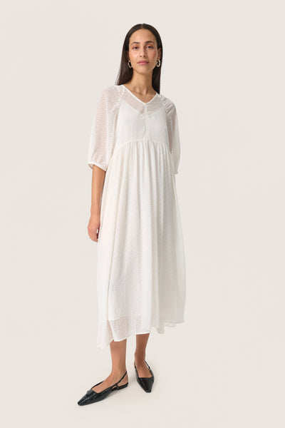 SLCammelie Maxi Dress Whisper White Thumbnail