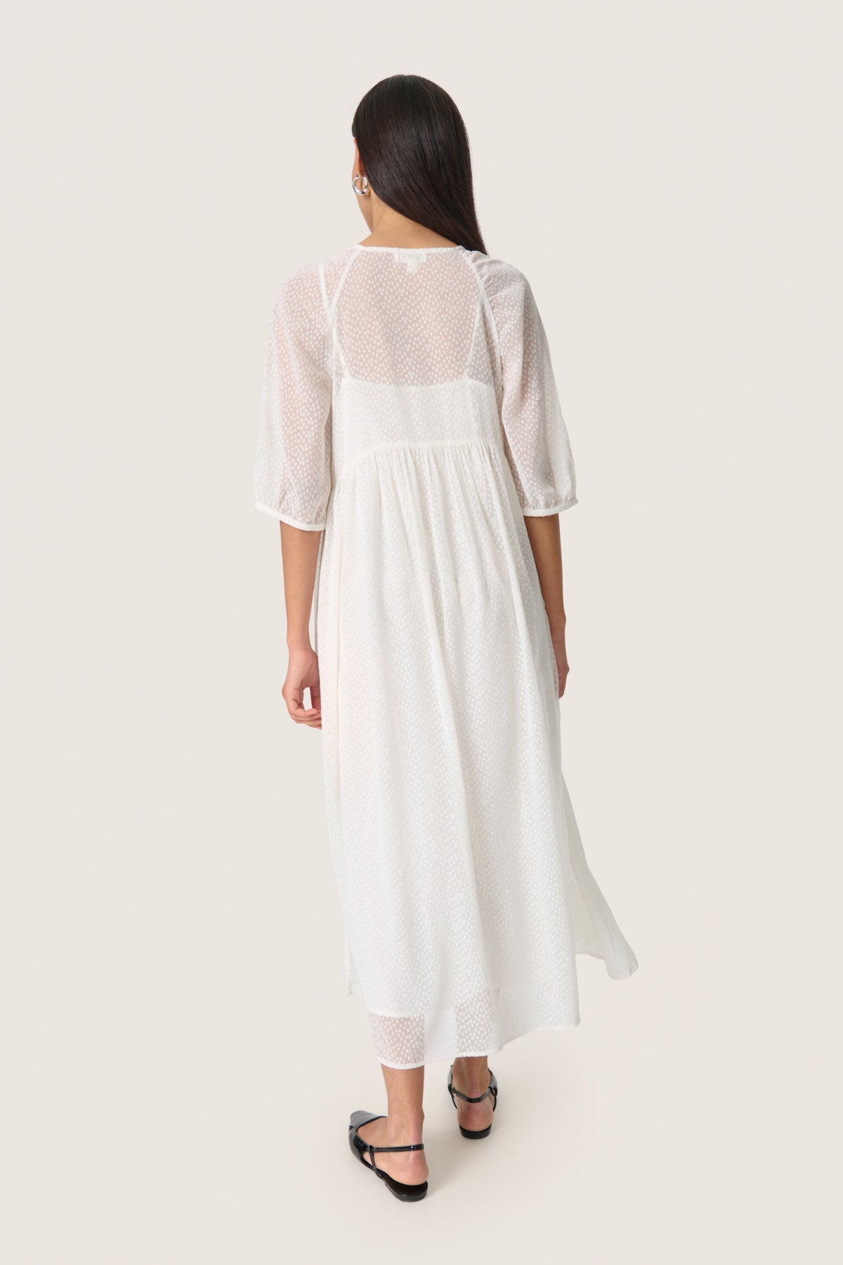 SLCammelie Maxi Dress Whisper White