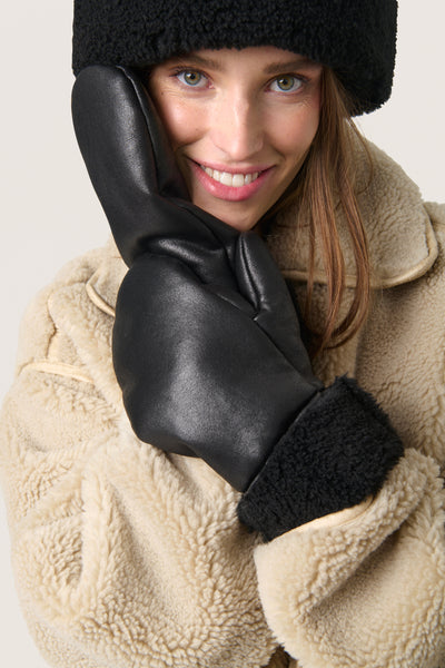 SLEvannah Mittens Black - 30408271 Thumbnail