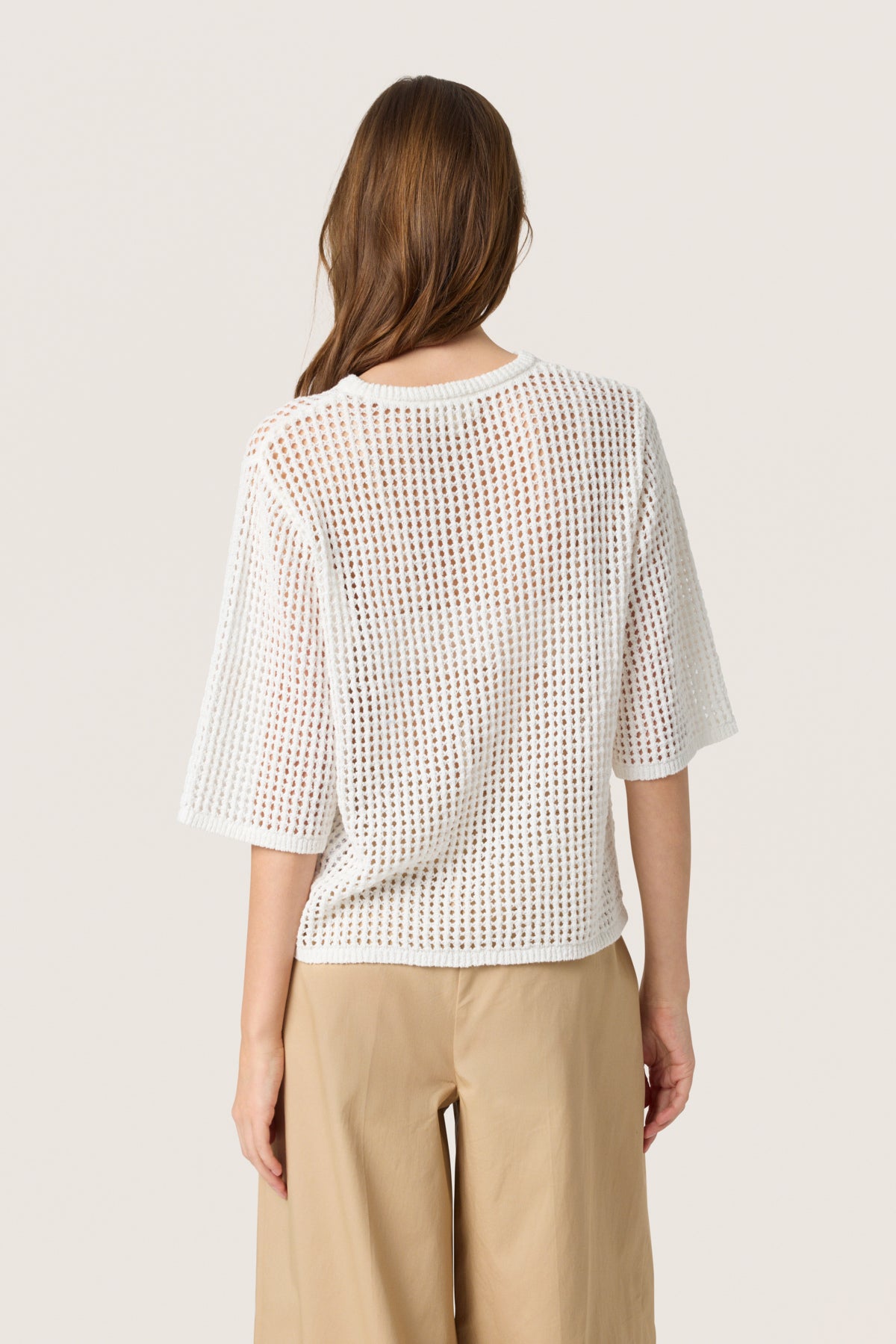 SLKathryn Pullover SS Broken White