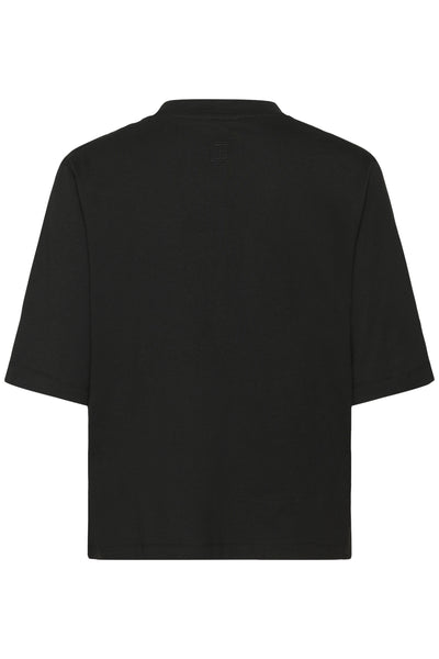SLJina Basic Tee Black - 30408305 Thumbnail