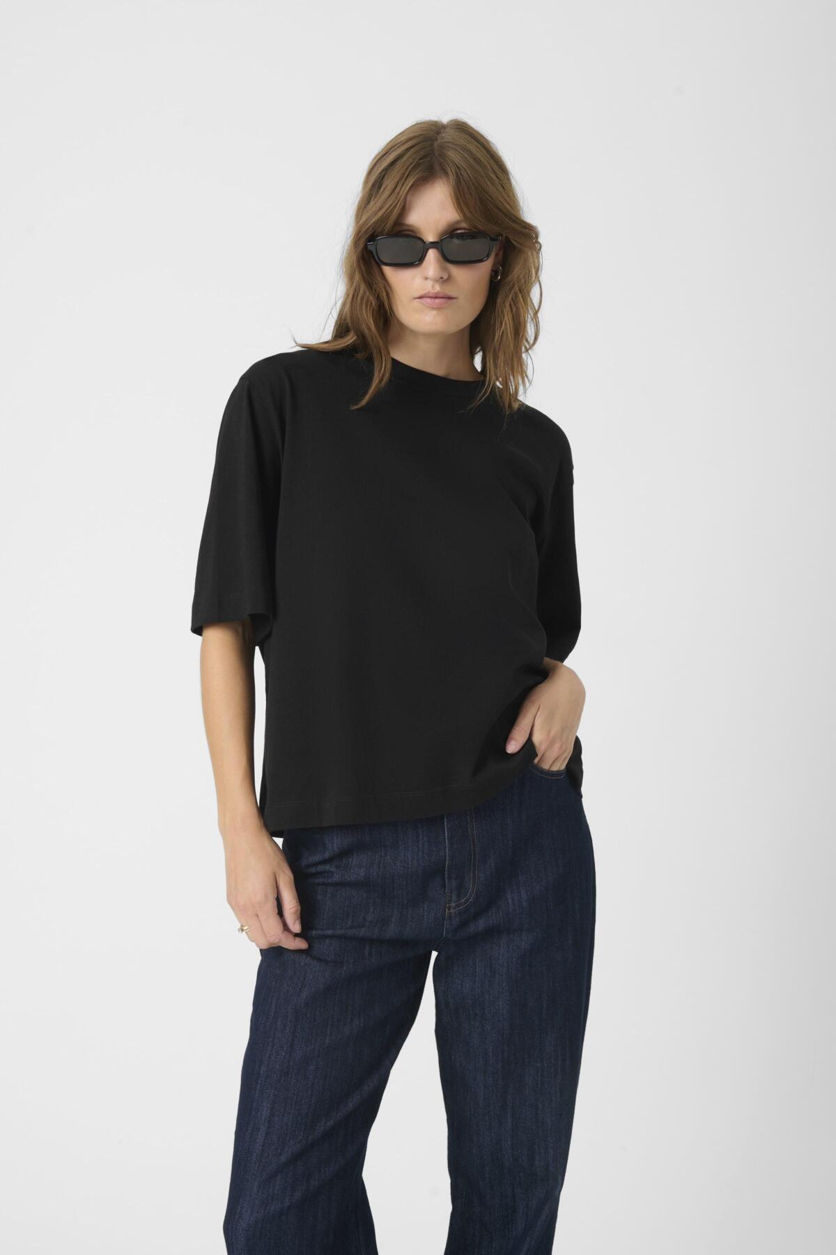 SLJina Basic Tee Black - 30408305