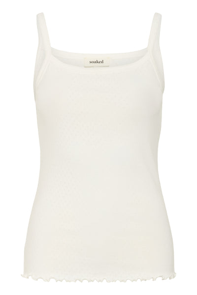 SLVenola Top Whisper White - 30408345 Thumbnail