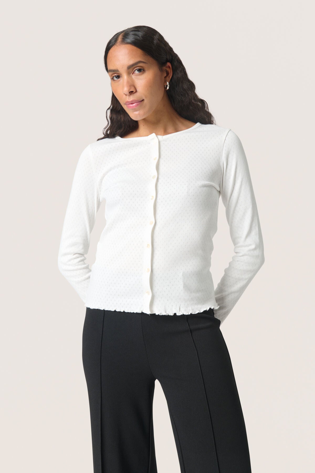 SLVenola Cardigan Whisper White - 30408346