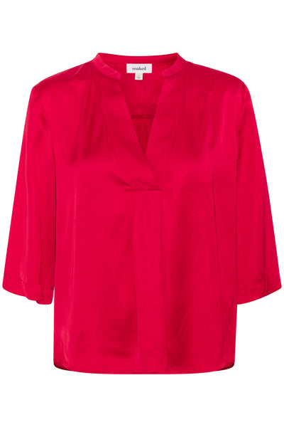 SLAsja Blouse SS Salsa - 30408352 Thumbnail