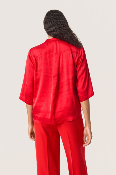 SLAsja Blouse SS Salsa - 30408352 Thumbnail