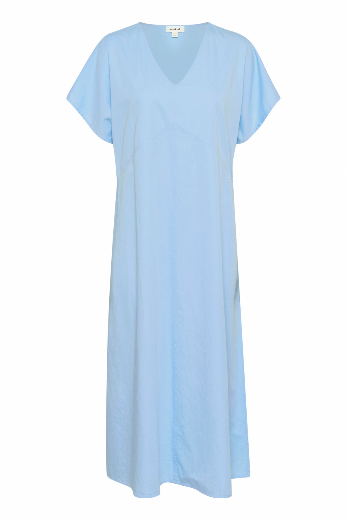 SLBamone Flared Dress Vista Blue - 30408384