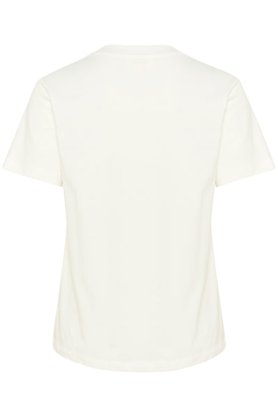 SLJina Crew-neck Tee Broken White - 30408419 Thumbnail