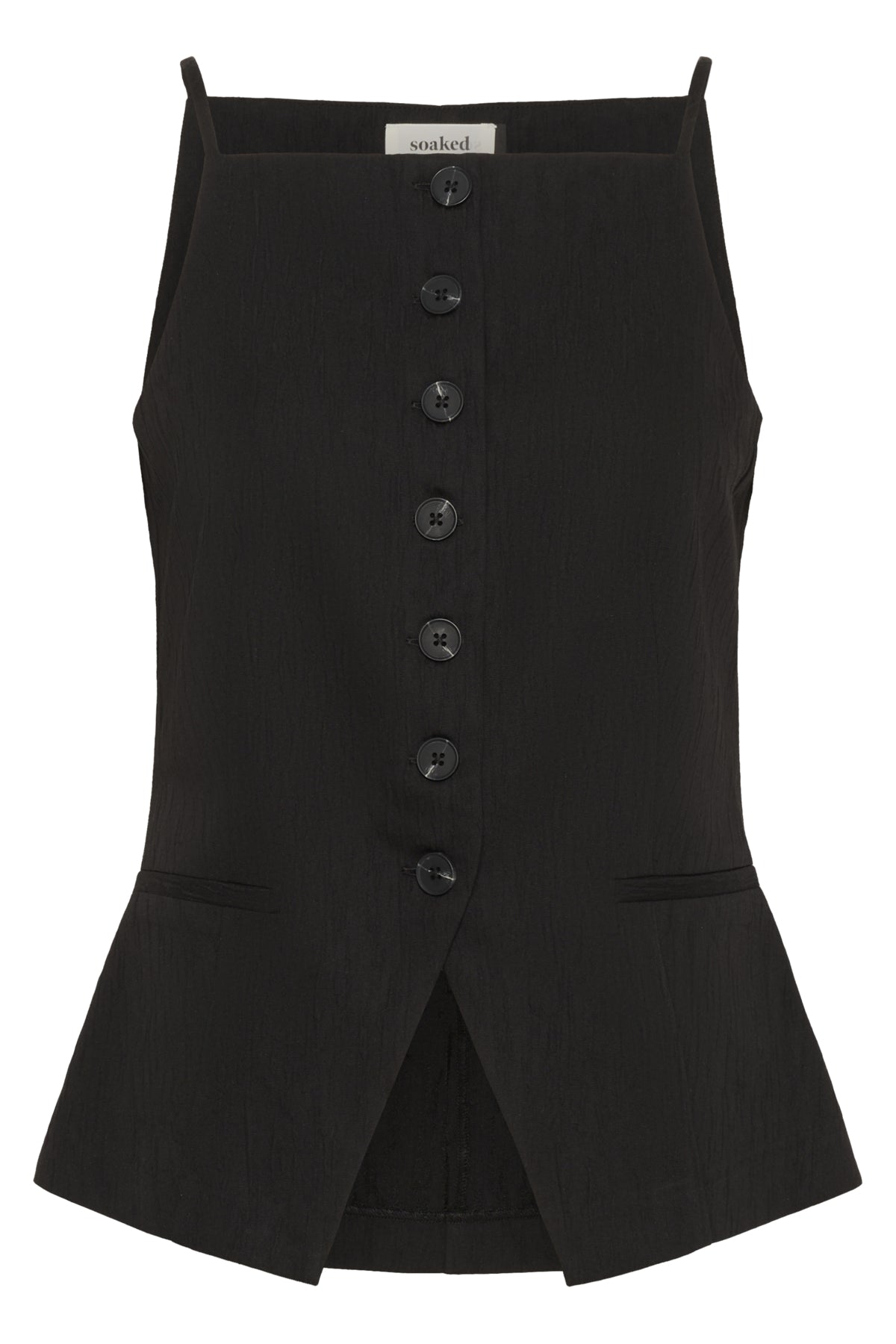 SLKaylie Waistcoat Black - 30408440