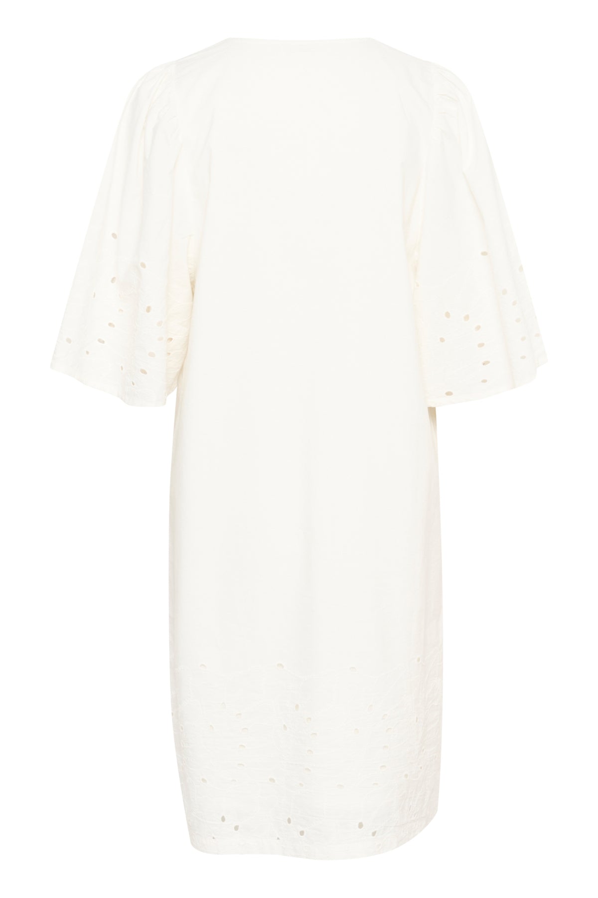 SLManja Dress SS Broken White - 30408459