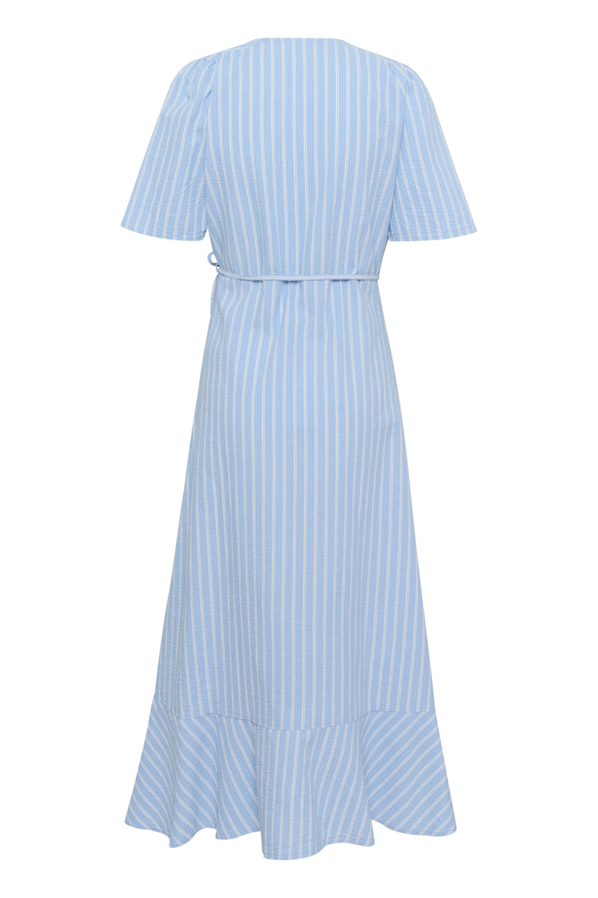 SLAnvitte Karven Dress SS Vista Blue with White Stripe - 30408461